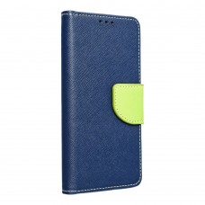 Husă Samsung Galaxy A13 5G / A04s Fancy Book Tip Carte cu Magnet și 2 Sloturi Card + Buzunar - Albastru