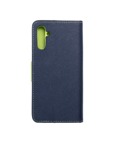 Husă Samsung Galaxy A13 5G / A04s Fancy Book Tip Carte cu Magnet și 2 Sloturi Card + Buzunar - Albastru Husă Samsung Galaxy A13 5G / A04s Fancy Book Tip Carte cu Magnet și 2 Sloturi Card + Buzunar - Albastru