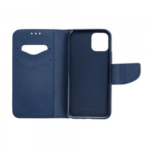 Husă Samsung Galaxy A13 5G / A04s Fancy Book Tip Carte cu Magnet și 2 Sloturi Card + Buzunar - Roșu