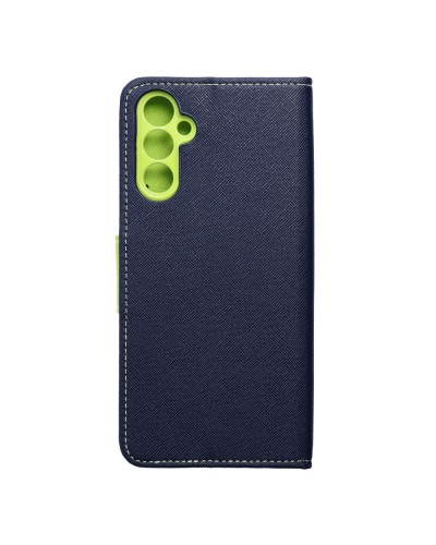 Husă Samsung Galaxy A14 Fancy Book Tip Carte cu Magnet și 2 Sloturi Card + Buzunar - Albastru Husă Samsung Galaxy A14 Fancy Book Tip Carte cu Magnet și 2 Sloturi Card + Buzunar - Albastru