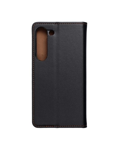 Husă Samsung Galaxy S23 Leather Smart Pro tip carte, Negru