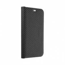 Husă Samsung Galaxy Note 20 Ultra Forcell Luna Book tip carte, ramă metalică, Negru