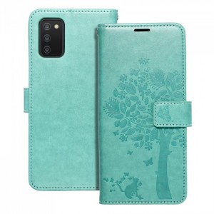 Husă Samsung Galaxy A03s Mezzo Book tip carte, Spring green