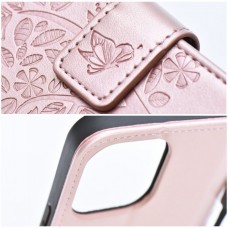 Husă Samsung Galaxy A03s Mezzo Book tip carte, Spring pink