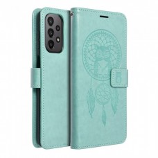 Husă Samsung Galaxy A23 5G Mezzo Book tip carte, Dreamowl green