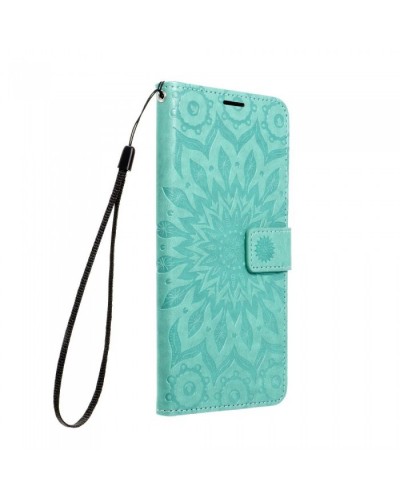 Husă Samsung Galaxy A72 Mezzo Book tip carte, Mandala green
