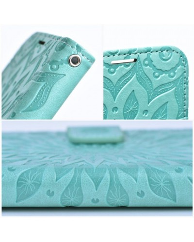 Husă Samsung Galaxy A72 Mezzo Book tip carte, Mandala green