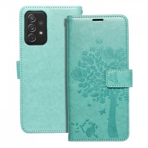 Husă Samsung Galaxy A72 Mezzo Book tip carte, Spring green
