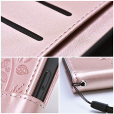 Husă Samsung Galaxy A72 Mezzo Book tip carte, Spring pink