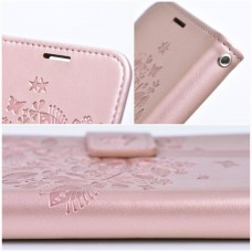 Husă Samsung Galaxy A72 Mezzo Book tip carte, Spring pink