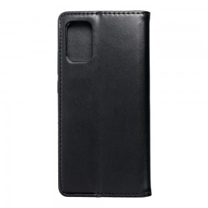 Husă Samsung Galaxy A02s Magnet Case tip carte, Negru