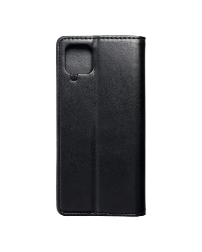 Husă Samsung Galaxy A12 Magnet Case tip carte, Negru