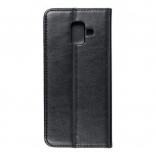 Husă Samsung Galaxy A6 2018 Magnet Case tip carte, Negru
