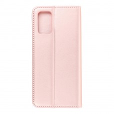 Husă Samsung Galaxy S20 Plus Magnet Case tip carte, Rose gold