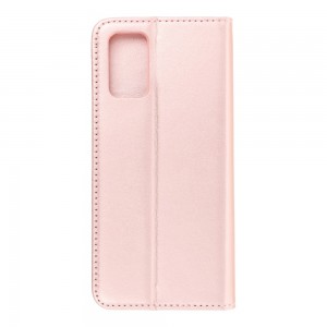 Husă Samsung Galaxy S20 Plus Magnet Case tip carte, Rose gold