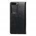Husă Samsung Galaxy S21 Ultra Magnet Case tip carte, Negru