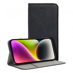 Husă Samsung Galaxy A15 Magneto Book tip carte, Negru