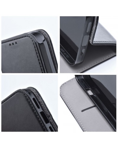 Husă Samsung Galaxy A15 Magneto Book tip carte, Negru Husă Samsung Galaxy A15 Magneto Book tip carte, Negru