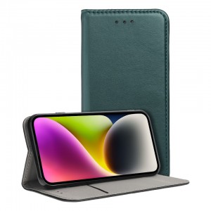 Husă Samsung Galaxy A15 Magneto Book tip carte, Verde
