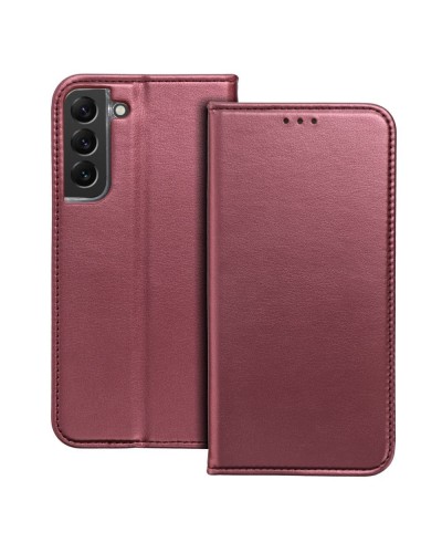 Husa tip carte Samsung Galaxy A23 5G MANGUSTA Magneto Book cu inchidere magnetica - Visiniu