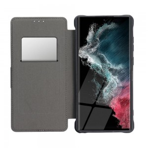 Husă Tip Carte Samsung Galaxy A13 5G / A04s MANGUSTA RAZOR Book Antișoc cu Stand și Slot Card - Albastru