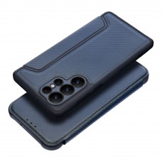 Husă Tip Carte Samsung Galaxy A13 5G / A04s MANGUSTA RAZOR Book Antishock cu Stand și Slot Card - Albastru