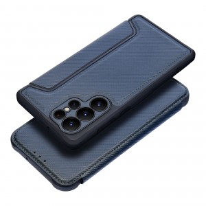 Husă Tip Carte Samsung Galaxy A13 5G / A04s MANGUSTA RAZOR Book Antișoc cu Stand și Slot Card - Albastru