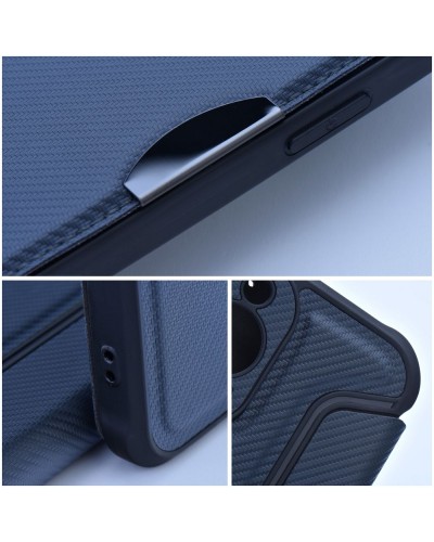 Husă Tip Carte Samsung Galaxy A13 5G / A04s MANGUSTA RAZOR Book Antishock cu Stand și Slot Card - Albastru Husă Tip Carte Samsung Galaxy A13 5G / A04s MANGUSTA RAZOR Book Antishock cu Stand și Slot Card - Albastru