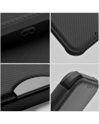 Husă Tip Carte Samsung Galaxy A13 5G / A04s MANGUSTA RAZOR Book Antishock cu Stand și Slot Card - Negru Husă Tip Carte Samsung Galaxy A13 5G / A04s MANGUSTA RAZOR Book Antishock cu Stand și Slot Card - Negru