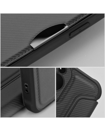 Husă Tip Carte Samsung Galaxy A13 5G / A04s MANGUSTA RAZOR Book Antishock cu Stand și Slot Card - Negru Husă Tip Carte Samsung Galaxy A13 5G / A04s MANGUSTA RAZOR Book Antishock cu Stand și Slot Card - Negru