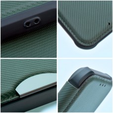 Husă Tip Carte Samsung Galaxy A13 5G / A04s MANGUSTA RAZOR Book Antishock cu Stand și Slot Card - Verde