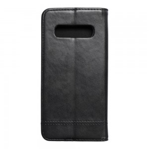 Husă Samsung Galaxy S10+ Plus Prestige Book tip carte, Negru