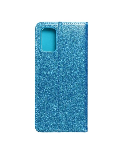 Husă Samsung Galaxy A02s Shining Case Book tip carte, Albastru Husă Samsung Galaxy A02s Shining Case Book tip carte, Albastru