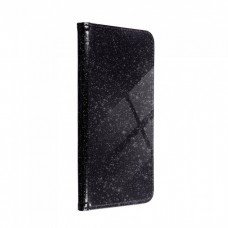 Husă Samsung Galaxy S21 Shining Case Book tip carte, Negru