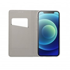 Husă Samsung Galaxy A14 4G / 5G Smart Book Case Tip Carte cu Magnet și Buzunar Card - Albastru