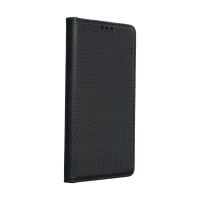 Husă Samsung Galaxy A14 4G / 5G Smart Book Case Tip Carte cu Magnet și Buzunar Card - Negru