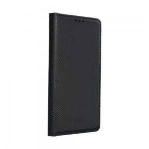 Husă Samsung Galaxy A14 4G / 5G Smart Book Case Tip Carte cu Magnet și Buzunar Card - Negru