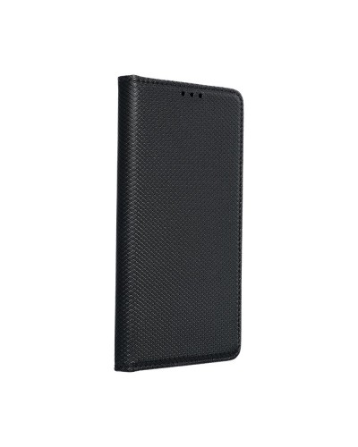 Husă Samsung Galaxy A14 4G / 5G Smart Book Case Tip Carte cu Magnet și Buzunar Card - Negru