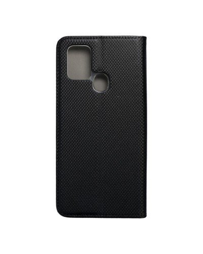 Husă Samsung Galaxy A21s Smart Book Case tip carte, Negru