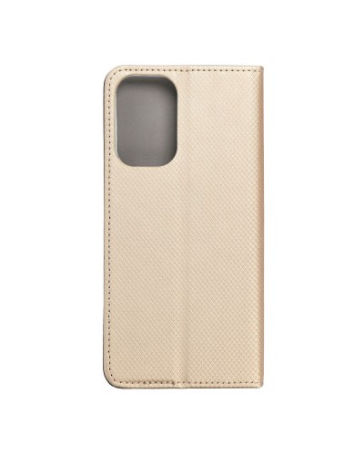 Husă Samsung Galaxy A23 5G Smart Book Case tip carte, Auriu Husă Samsung Galaxy A23 5G Smart Book Case tip carte, Auriu