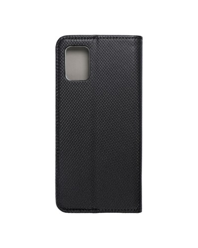Husă Samsung Galaxy A51 Smart Book Case tip carte, Negru