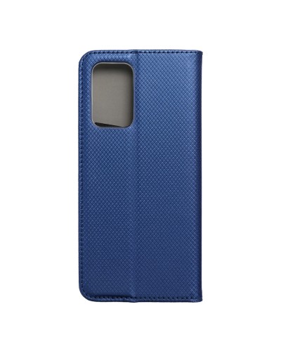 Husă Samsung Galaxy A52 Smart Book Case tip carte, Albastru