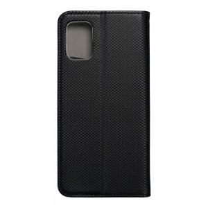Husă Samsung Galaxy A71 Smart Book Case tip carte, Negru