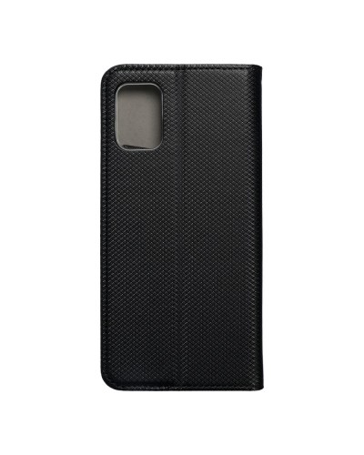Husă Samsung Galaxy A71 Smart Book Case tip carte, Negru Husă Samsung Galaxy A71 Smart Book Case tip carte, Negru