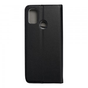 Husă Samsung Galaxy M21 Smart Book Case tip carte, Negru