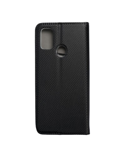 Husă Samsung Galaxy M21 Smart Book Case tip carte, Negru