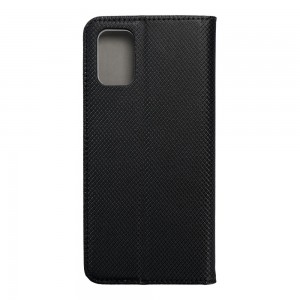 Husă Samsung Galaxy M31s Smart Book Case tip carte, Negru