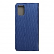 Husă Samsung Galaxy M31s Smart Book Case tip carte, Albastru