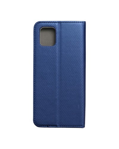 Husă Samsung Galaxy Note 10 Lite Smart Book Case tip carte, Albastru