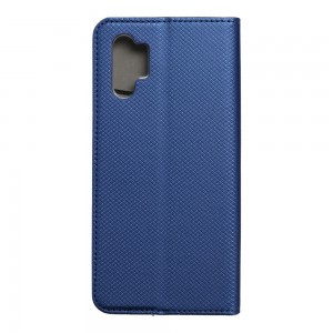 Husă Samsung Galaxy Note 10 Plus Smart Book Case tip carte, Albastru
